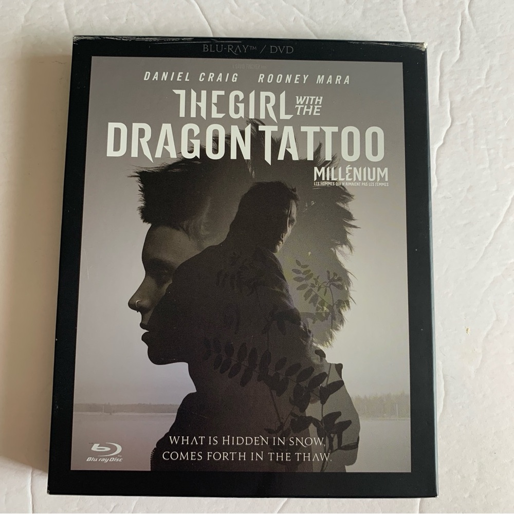 💙 The Girl with the Dragon Tattoo Blu-ray DVD Box set